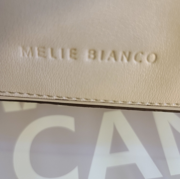 MELIE BIONCO LARGE CROSSBODY W GOLD CHAIN STRAP - Picture 5 of 15